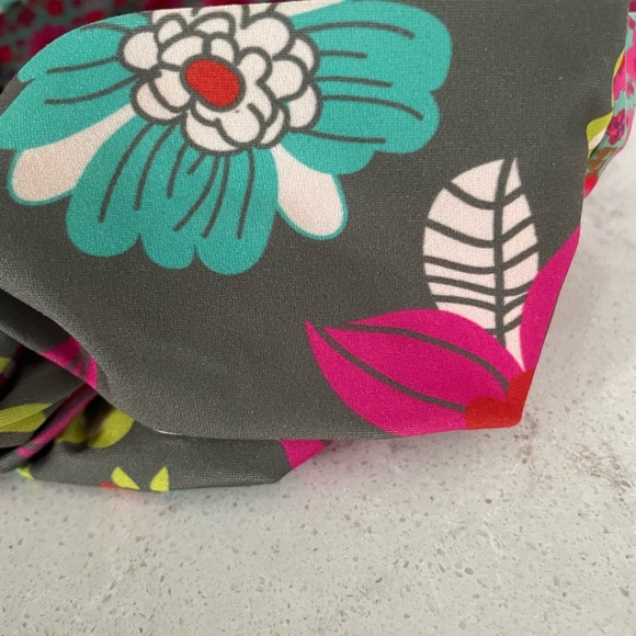 Natural Life Boho Headband Wrap Floral Print One Size - Picture 3 of 5